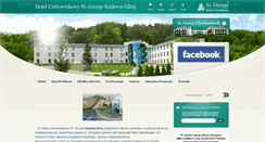 Desktop Screenshot of kudowa.st-george.pl